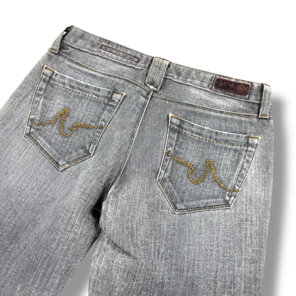 AG Adriano Goldschmied Jeans‎ Womens Size 27x30 Grey Straight Leg - Rare